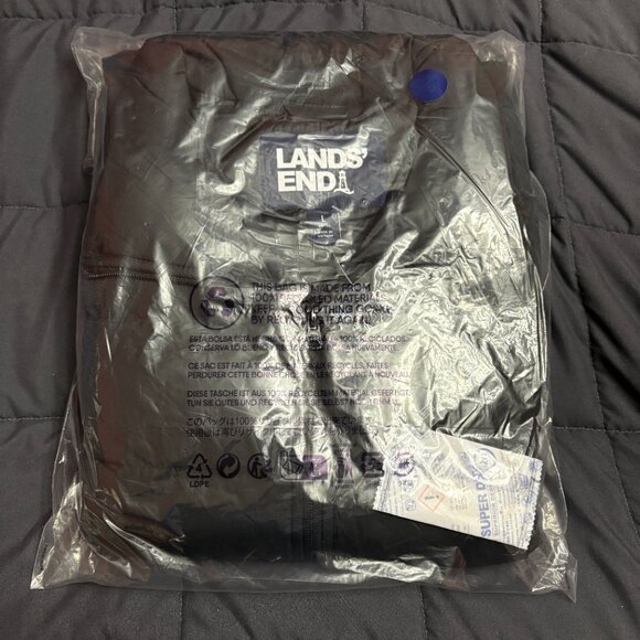 Lands' End Women's Wanderweight Packable Down Vest - Size: Large - NWT - Picture 4 of 9